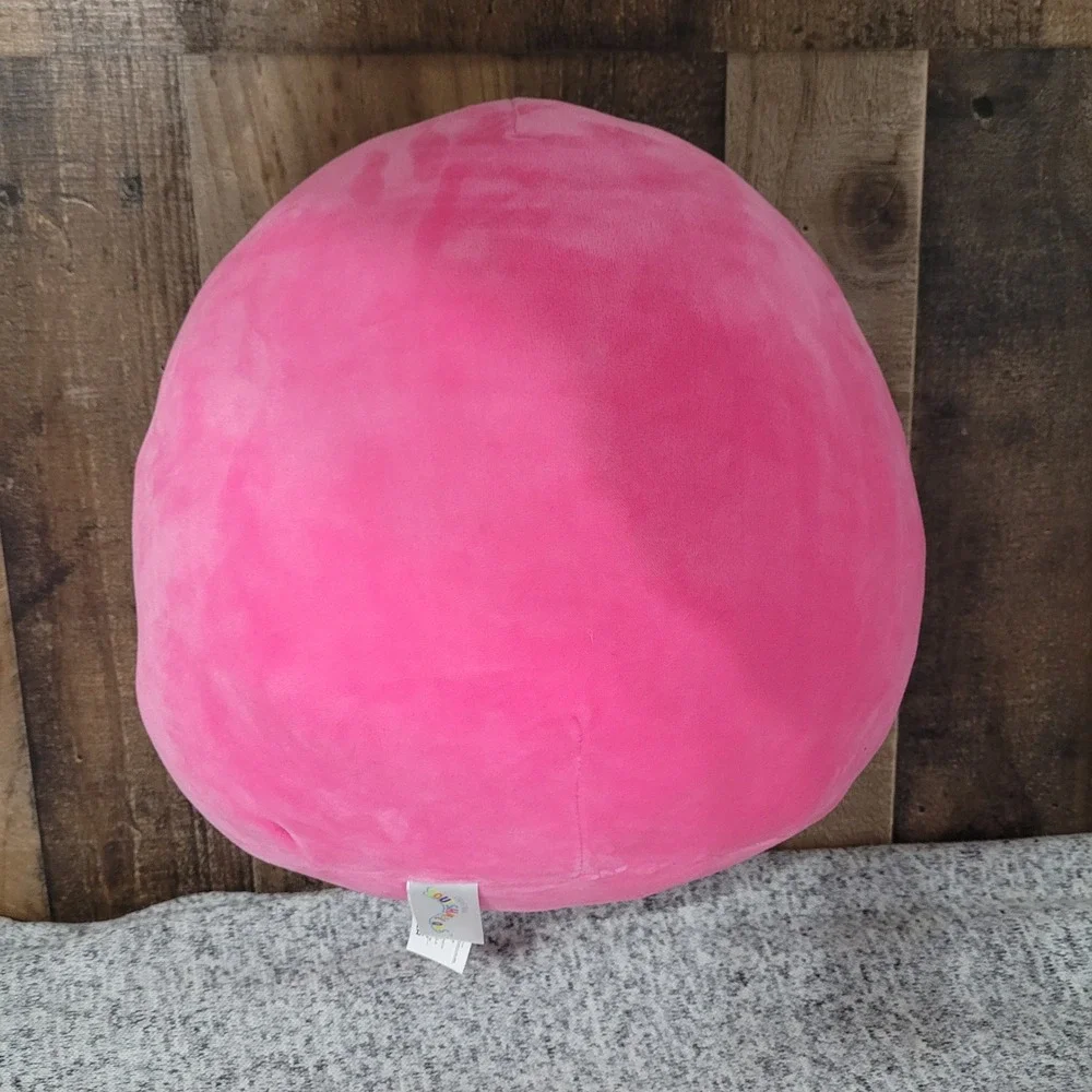 Squishmallows Plush Day of the‎ Dead Skull Pillow Stuffed Animal Pink